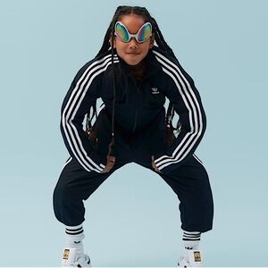 ADIDAS BLACK JUMPSUIT